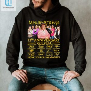 Mrs. Browns Boys 13Th Anniversary 2011 2024 Thank You For The Memories Signatures Shirt hotcouturetrends 1 1