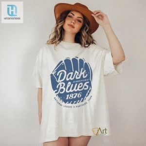 Hartford Dark Blues Connecticut Vintage Defunct Baseball Teams Shirt hotcouturetrends 1 2