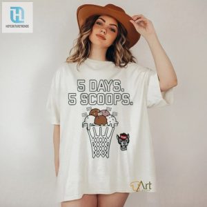 Nc State Wolfpack 5 Days 5 Scoops Shirt hotcouturetrends 1 2