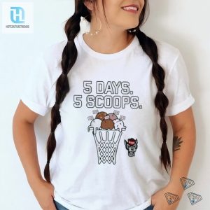 Nc State Wolfpack 5 Days 5 Scoops Shirt hotcouturetrends 1 3