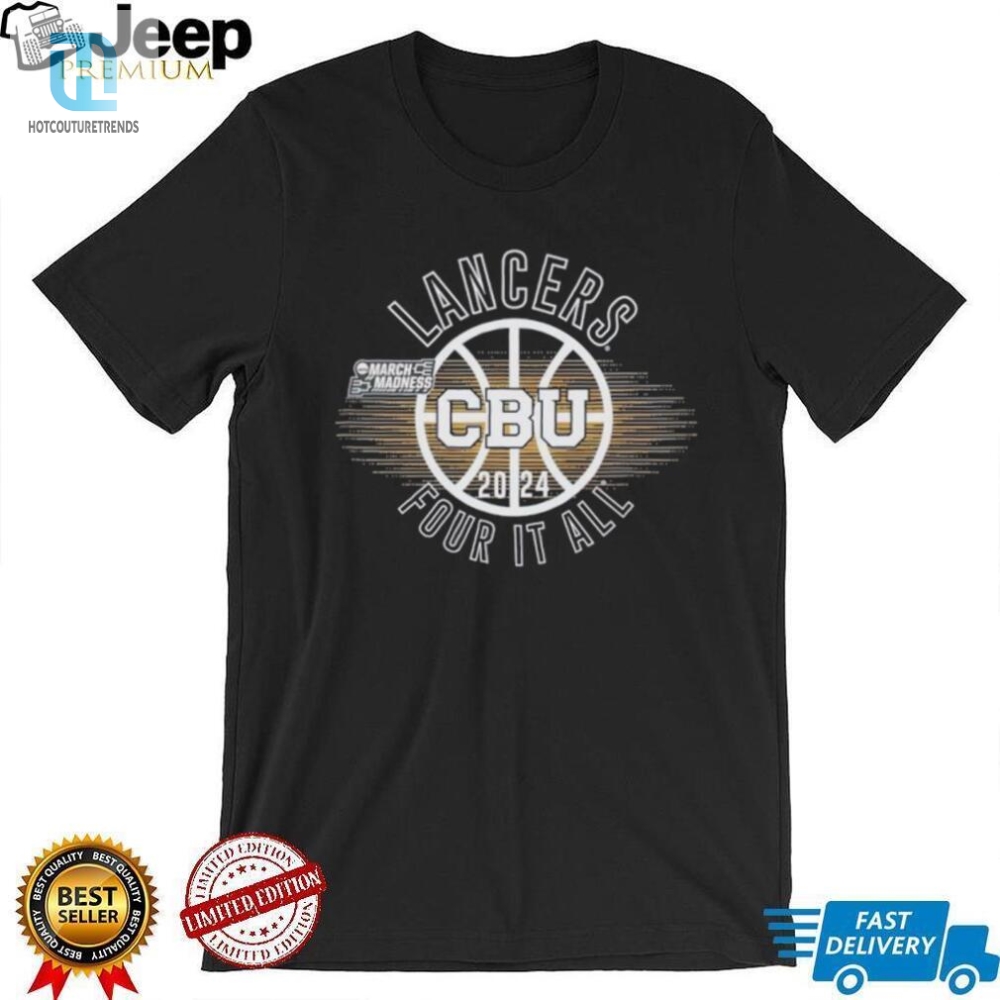 March Madness Lancers 2024 Four It All Shirt 
