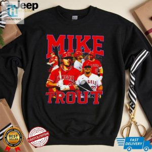 Los Angeles Angels Mike Trout Number 27 Professional Football Player Honors Shirt hotcouturetrends 1 3