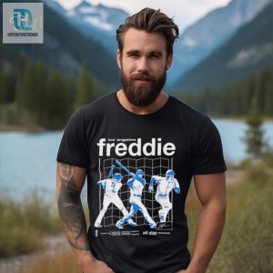 Freddie Freeman Schematics Los Angeles Dodgers Baseball Shirt hotcouturetrends 1 2