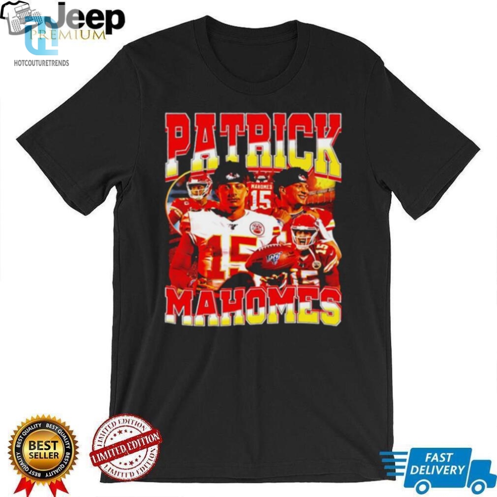 Kansas City Chiefs Patrick Mahomes Number 15 Professional Football Player Honors Shirt 