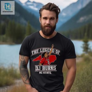 Nc State The Legend Of Dj Burns Shirt hotcouturetrends 1 2