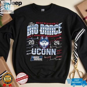 The Big Dance Mens Basketball Championship 2024 Uconn Huskies Shirt hotcouturetrends 1 3