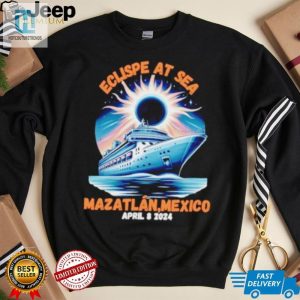 Eclipse Cruise Ship At Sea Mazatlan Mexico 2024 Shirt hotcouturetrends 1 3