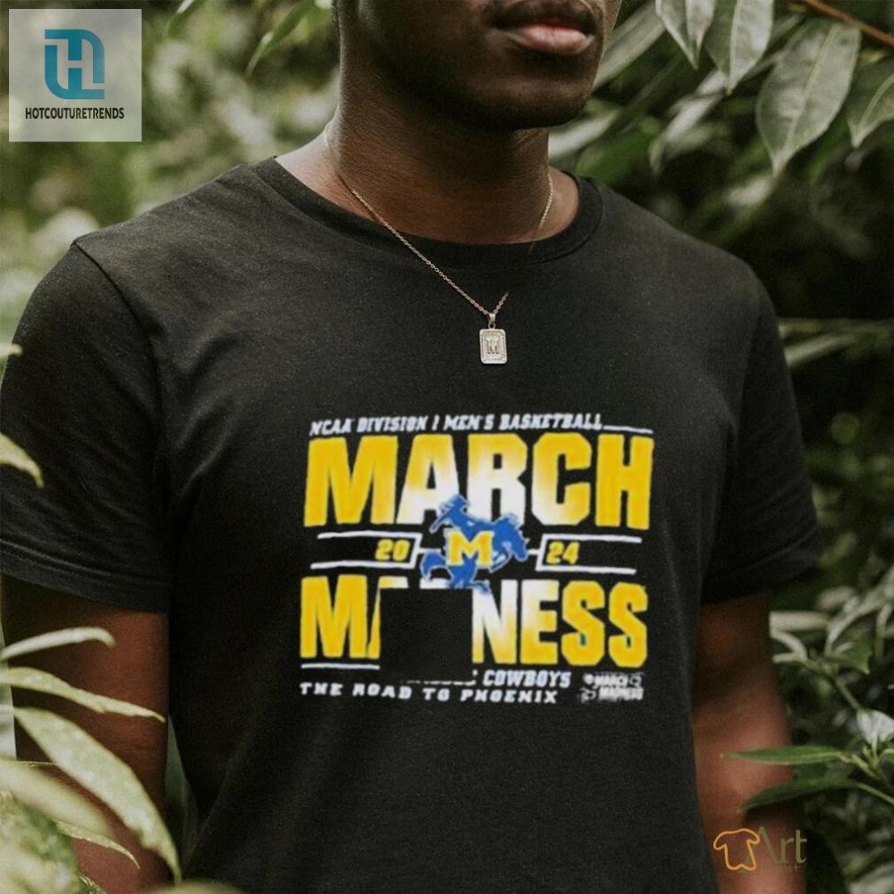 Official Mcneese Cowboys Ncaa Division I Mens Basketball March Madness 2024 Shirt 