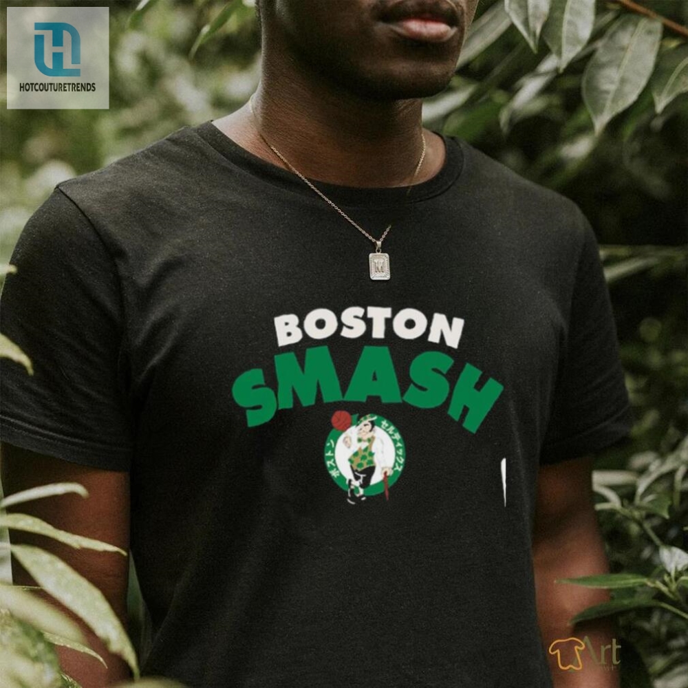 Unisex Hyperfly Black Boston Celtics Nba X My Hero Academia All Might Smash T Shirt 