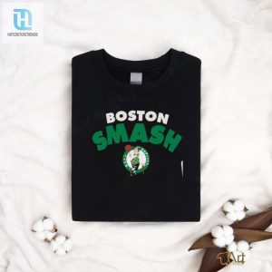 Unisex Hyperfly Black Boston Celtics Nba X My Hero Academia All Might Smash T Shirt hotcouturetrends 1 3