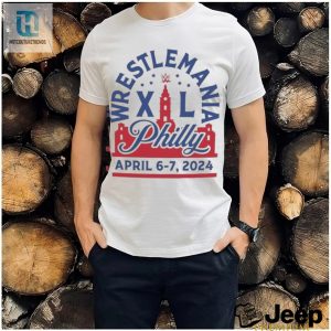 Wrestlemania 40 Sportiqe Philly Tri Blend T Shirt hotcouturetrends 1 3