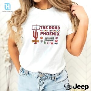 Memphis 2024 Ncaa Division I Mens Basketball The Road To Phoenix Shirt hotcouturetrends 1 3