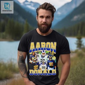 Los Angeles Rams Aaron Donald Number 99 Professional Football Player Honors Shirt hotcouturetrends 1 2