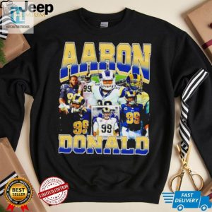 Los Angeles Rams Aaron Donald Number 99 Professional Football Player Honors Shirt hotcouturetrends 1 3