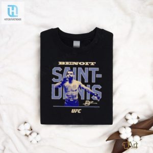 Benoit Saint Denis Ufc Bitmap Retro Signature Shirt hotcouturetrends 1 3