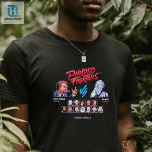 Philoso Fighters Nietzsche Vs Plato Game Shirt hotcouturetrends 1 2