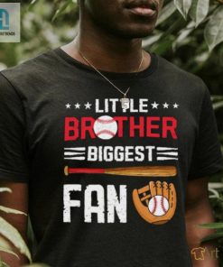 Little Brother Biggest Fan Baseball Family Stars T Shirt hotcouturetrends 1 2