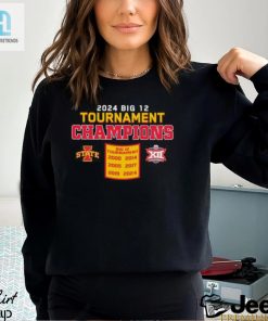 Official Iowa State Cyclones 2024 Big 12 Tournament Champions Shirt hotcouturetrends 1 2