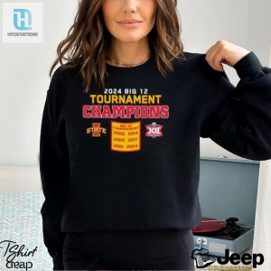 Official Iowa State Cyclones 2024 Big 12 Tournament Champions Shirt hotcouturetrends 1 2