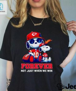 Kansas City Chiefs Snoopy Forever Not Just When We Win Shirt hotcouturetrends 1 1