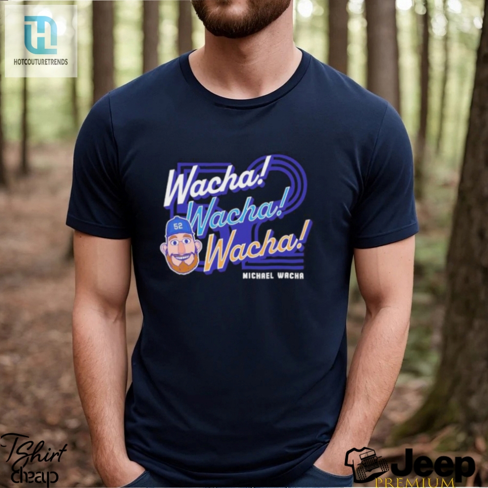 Official Michael Wacha Kansas City Royals Baseball Shirt 