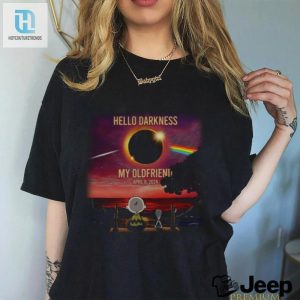 Snoopy Solar Eclipse Hello Darkness My Old Friend April 8 2024 Shirt hotcouturetrends 1 3