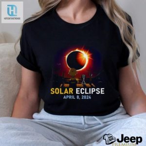 Snoopy And Solar Eclipse 2024 Shirt hotcouturetrends 1 2