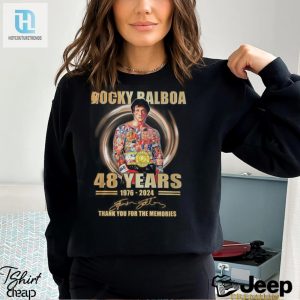 Rocky Balboa Thank You For The Memories T Shirt hotcouturetrends 1 3