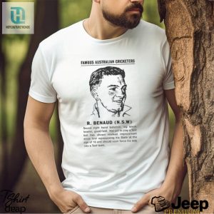 Remembering Benaud In His Early Cricket Career This T Shirt hotcouturetrends 1 1