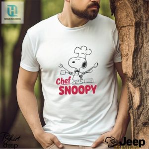 Official Daily Snoopy Juniors Peanuts Chef Snoopy Shirt hotcouturetrends 1 1