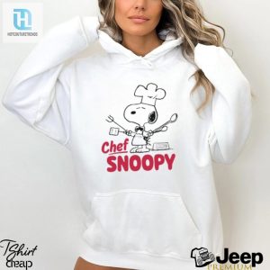 Official Daily Snoopy Juniors Peanuts Chef Snoopy Shirt hotcouturetrends 1 2