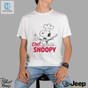 Official Daily Snoopy Juniors Peanuts Chef Snoopy Shirt hotcouturetrends 1 3