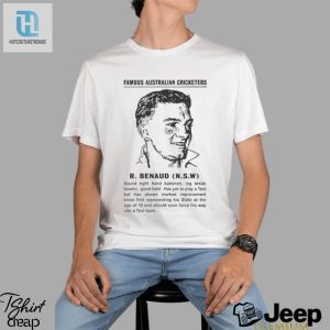 Remembering Benaud In His Early Cricket Career This T Shirt hotcouturetrends 1 7