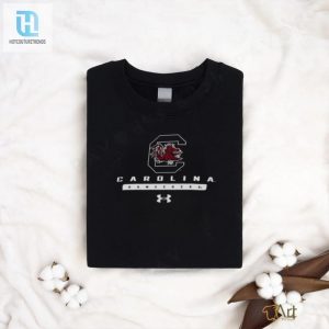 Nder Armour Mens South Carolina Gamecocks Black Tech Performance T Shirt hotcouturetrends 1 2