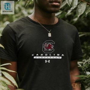 Nder Armour Mens South Carolina Gamecocks Black Tech Performance T Shirt hotcouturetrends 1 3