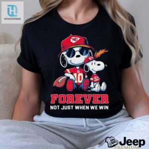 Snoopy Kansas City Chiefs Super Bowl Forever Not Just When We Win Shirt hotcouturetrends 1 1