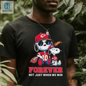 Snoopy Kansas City Chiefs Super Bowl Forever Not Just When We Win Shirt hotcouturetrends 1 3