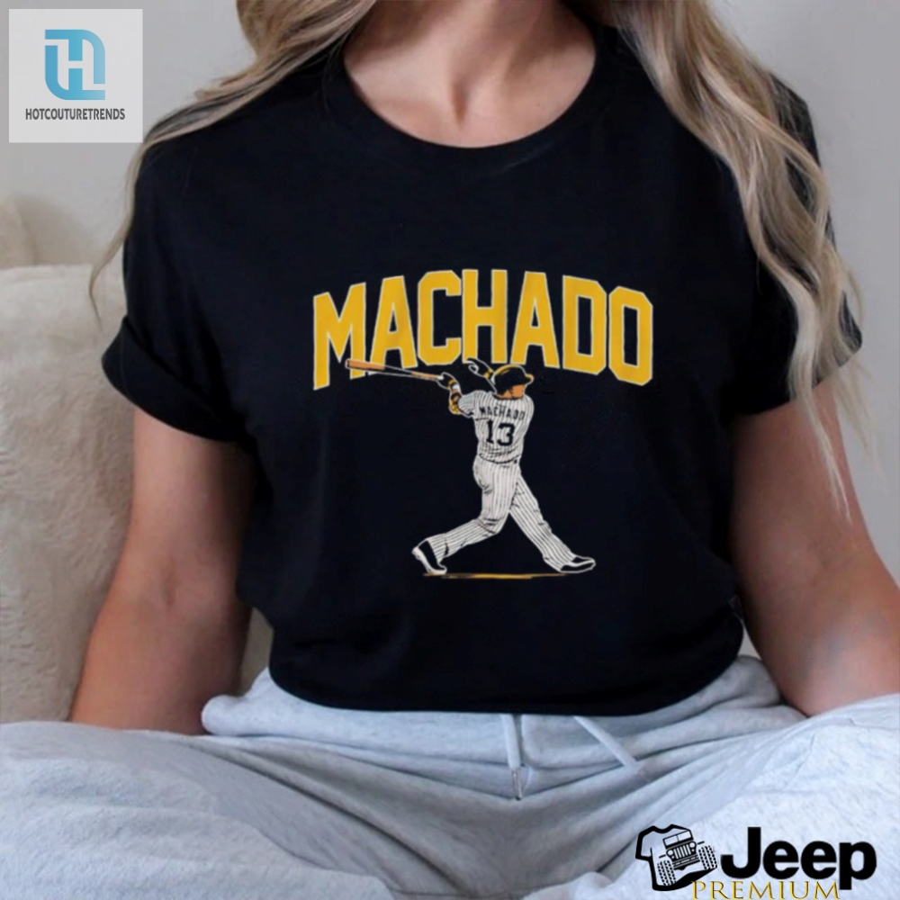 Manny Machado San Diego Padres Slugger Swing Shirt 
