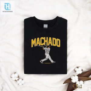 Manny Machado San Diego Padres Slugger Swing Shirt hotcouturetrends 1 2