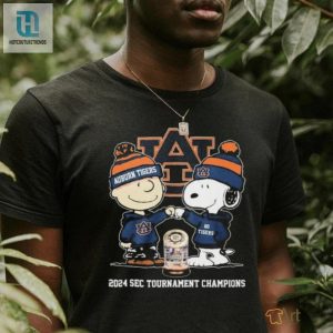 Snoopy And Charlie Brown Auburn Tigers 2024 Sec Mens Basketball Tournament Champions Shirt hotcouturetrends 1 3