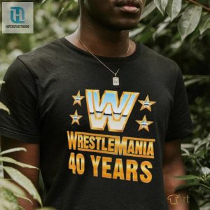 Official Wrestlemania 40 Over The Years T Shirt hotcouturetrends 1 3