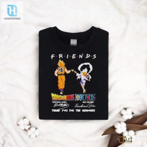 Official Dragon Ball One Piece Toriyama Akira Oda Eichiro Friend Forever T Shirt hotcouturetrends 1 2