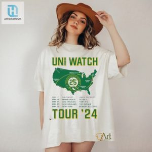 Uni Watch 25Th Anniversary Tour Shirt hotcouturetrends 1 1