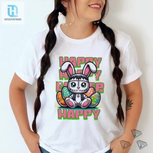 Official Happy Easter Bunny With Easter Eggs T Shirt hotcouturetrends 1 2