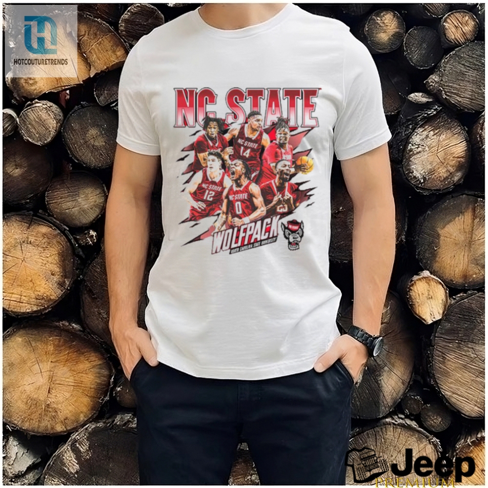 Official Nc State Ncaa Mens Basketball 2023  2024 Post Season T Shirt 