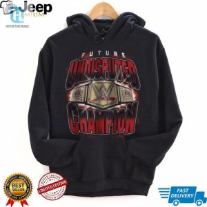 Preschool Black Future Undisputed Wwe Universal Champion T Shirt hotcouturetrends 1 3