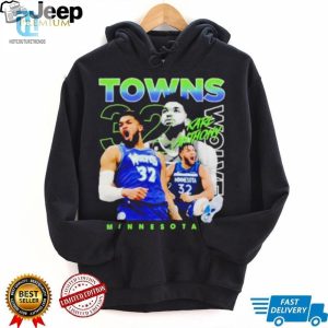 Karl Anthony 32 Towns Minnesota Basketball Player Shirt hotcouturetrends 1 3