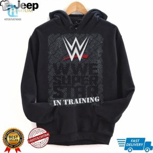 Toddler Black Wwe Superstar In Training T Shirt hotcouturetrends 1 3