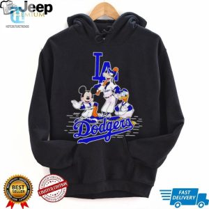 Disney Los Angeles Dodgers Mickey And Friends Baseball Shirt hotcouturetrends 1 3