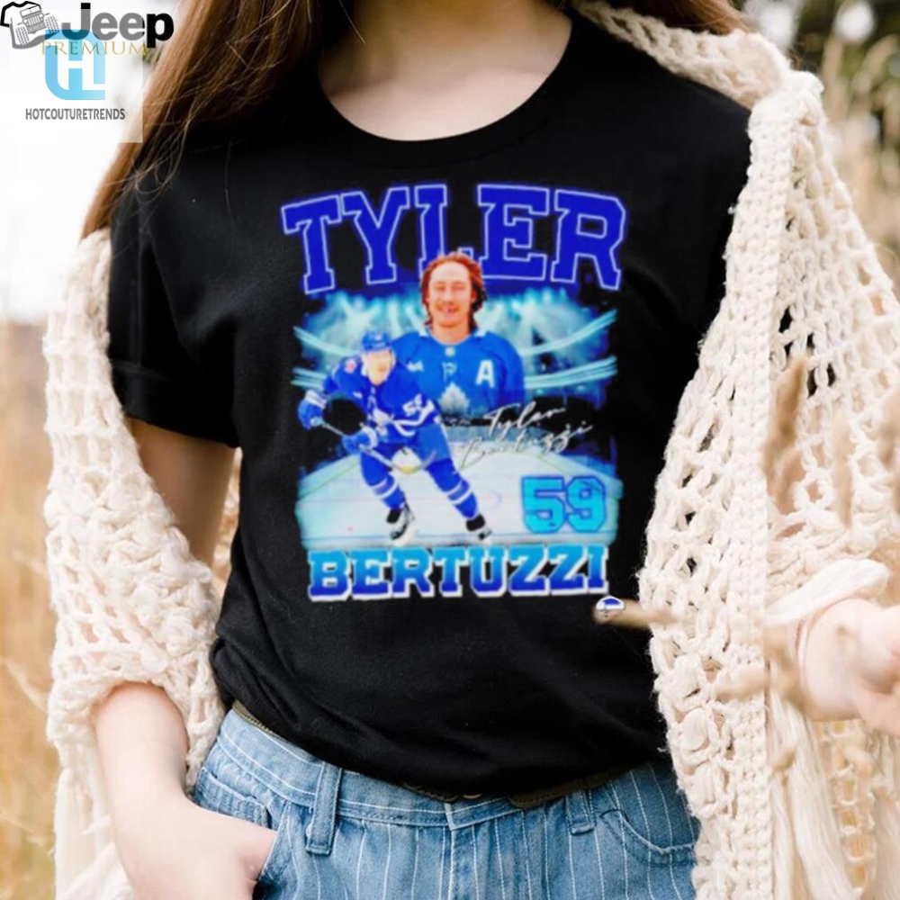 Tyler Bertuzzi 59 Hockey Player Signature Shirt 